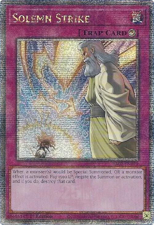 Solemn Strike, 25th Anniversary Rarity Collection II · RA02-EN079