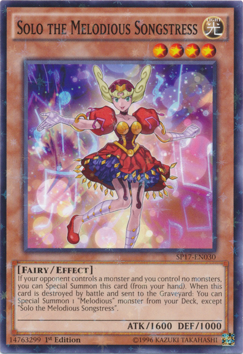 Solo the Melodious Songstress, Star Pack Battle Royal · SP17-EN030