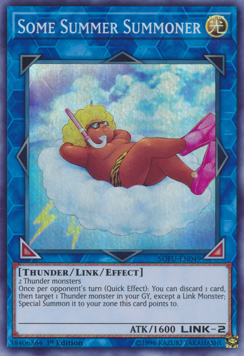 Some Summer Summoner, Soul Fusion Sneak Peek Participation Card · SOFU-EN049