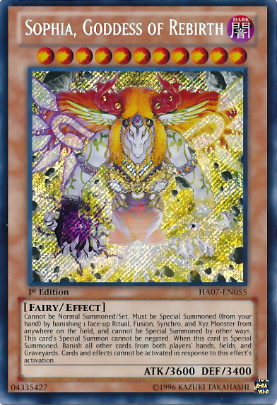 Sophia, Goddess of Rebirth, Hidden Arsenal 7: Knight of Stars · HA07-EN055