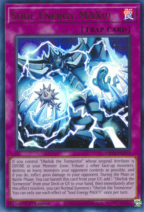 Soul Energy MAX!!!, 2022 Tin of the Pharaoh's Gods · MP22-EN272