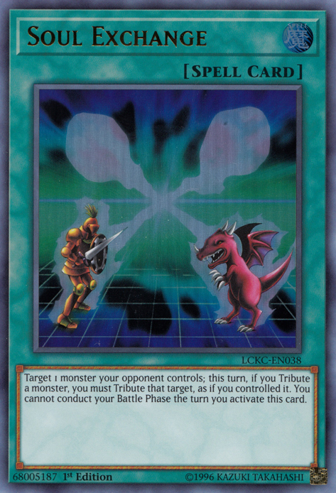 Soul Exchange, Legendary Collection Kaiba Mega Pack · LCKC-EN038