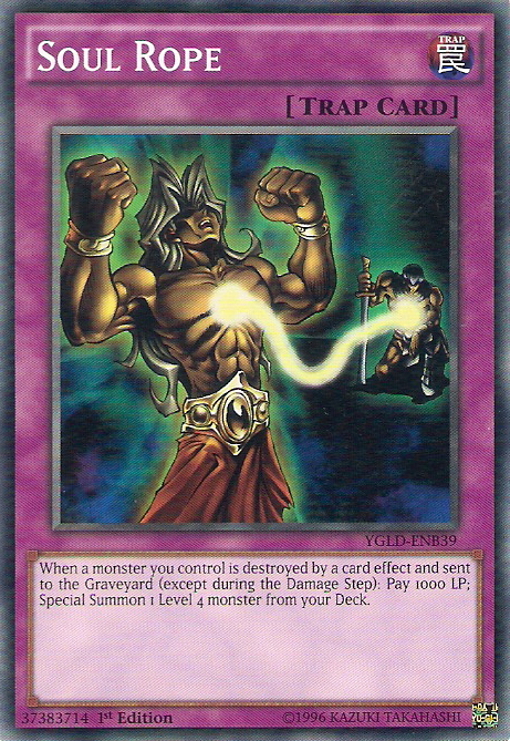 Soul Rope, Yugi's Legendary Decks · YGLD-ENB39
