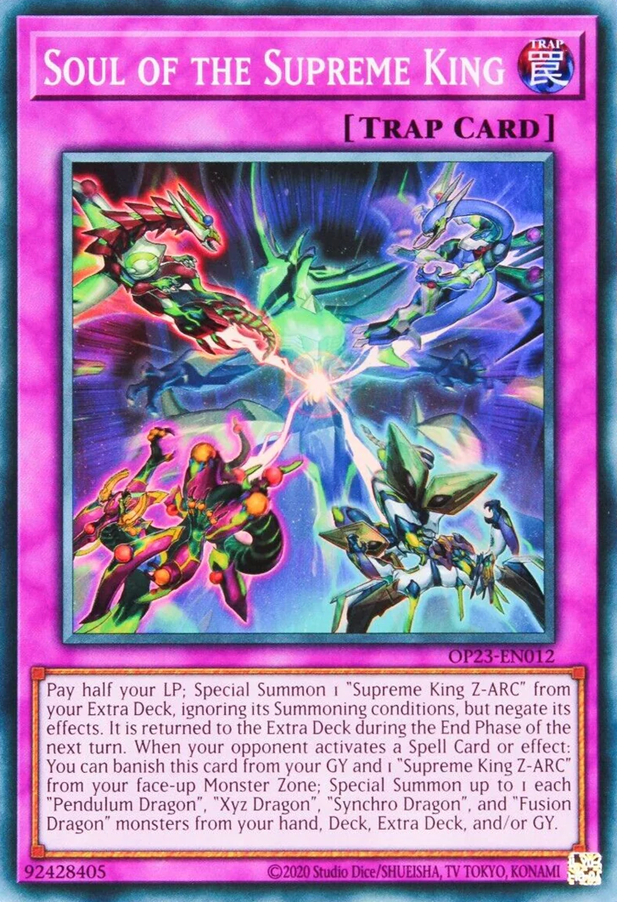 Soul of the Supreme King, OTS Tournament Pack 23 · OP23-EN012