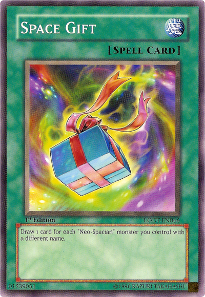 Space Gift, Light of Destruction Sneak Peek Participation Card · LODT-EN046