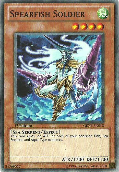 Spearfish Soldier, Generation Force Sneak Peek Participation Card · GENF-EN018