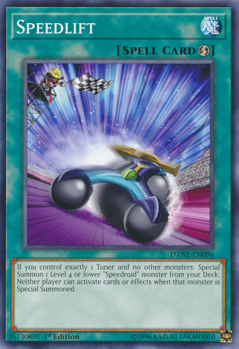 Speedlift, Dark Neostorm Sneak Peek Participation Card · DANE-EN096