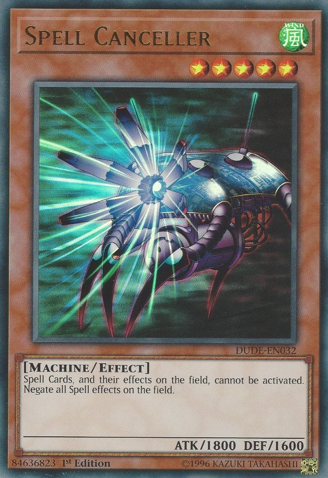 Spell Canceller, Duel Devastator · DUDE-EN032