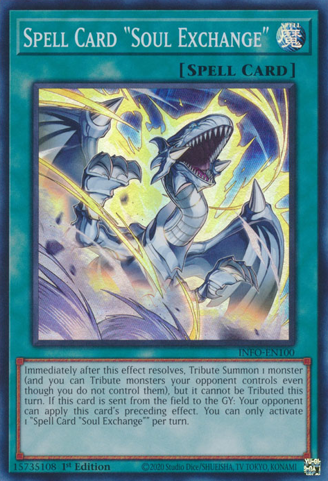 Spell Card "Soul Exchange", The Infinite Forbidden · INFO-EN100