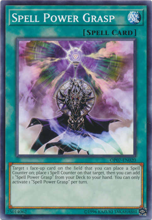 Spell Power Grasp, OTS Tournament Pack 7 · OP07-EN020