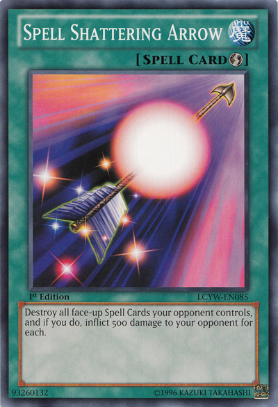 Spell Shattering Arrow, Legendary Collection 3: Yugi's World Mega Pack · LCYW-EN085