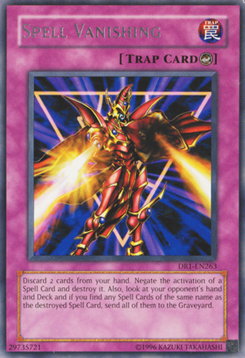 Spell Vanishing, Dark Revelation Volume 1 · DR1-EN263