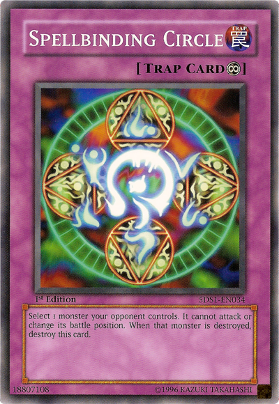 Spellbinding Circle, Starter Deck: Yu-Gi-Oh! 5D's · 5DS1-EN034