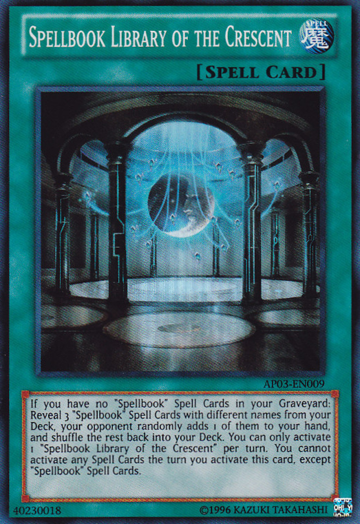 Spellbook Library of the Crescent, Astral Pack Three · AP03-EN009