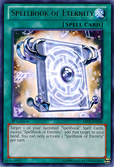 Spellbook of Eternity, Abyss Rising Sneak Peek Participation Card · ABYR-EN058