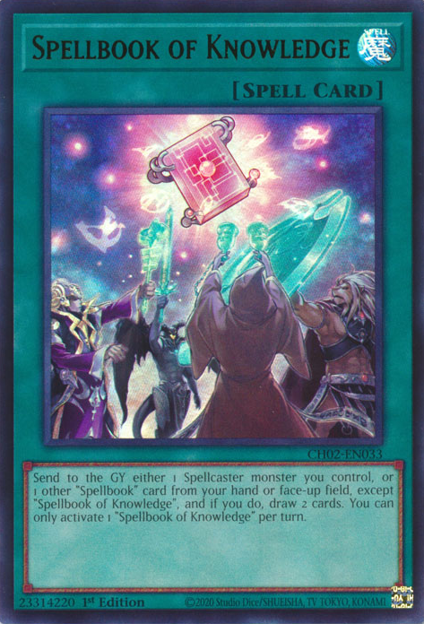 Spellbook of Knowledge, THE CHRONICLES DECK: Spirit Charmers (All-Foil Edition) · CH02-EN033