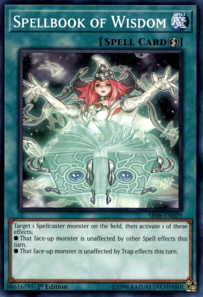 Spellbook of Wisdom, Structure Deck: Order of the Spellcasters · SR08-EN029