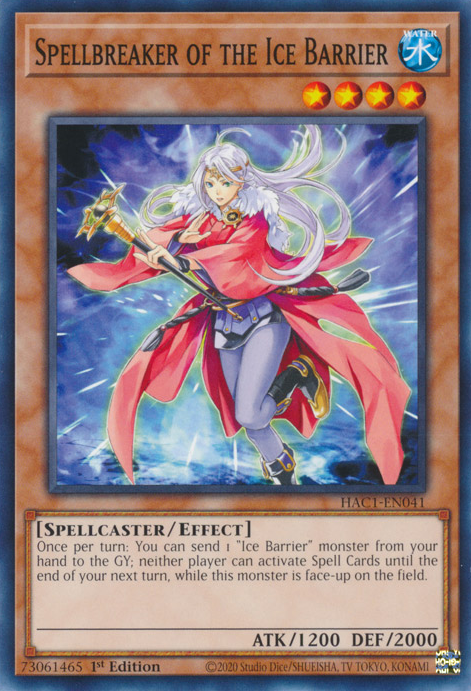Spellbreaker of the Ice Barrier, Hidden Arsenal: Chapter 1 · HAC1-EN041