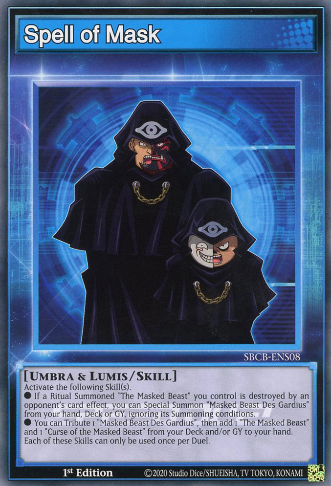 Spell of Mask, Speed Duel: Battle City Box · SBCB-ENS08