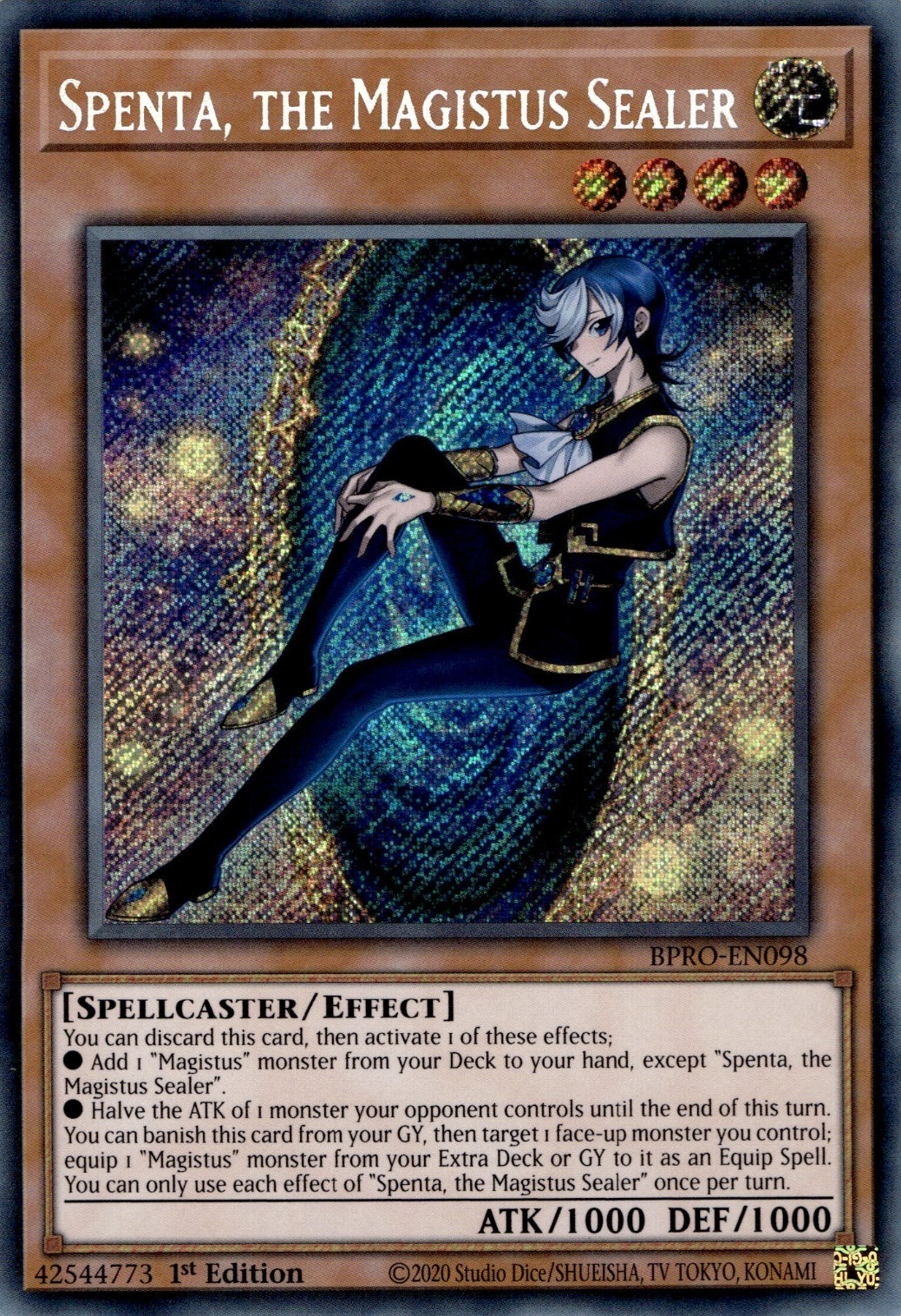Spenta, the Magistus Sealer, Burst Protocol · BPRO-EN098