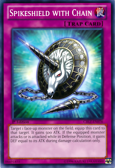 Spikeshield with Chain, Cosmo Blazer Sneak Peek Participation Card · CBLZ-EN076