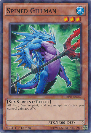 Spined Gillman, Battle Pack 3: Monster League · BP03-EN059