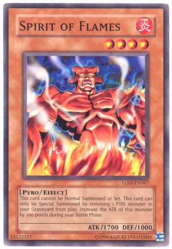 Spirit of Flames, Labyrinth of Nightmare · LON-067