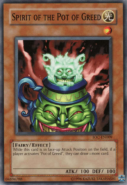 Spirit of the Pot of Greed, Invasion of Chaos · IOC-EN009