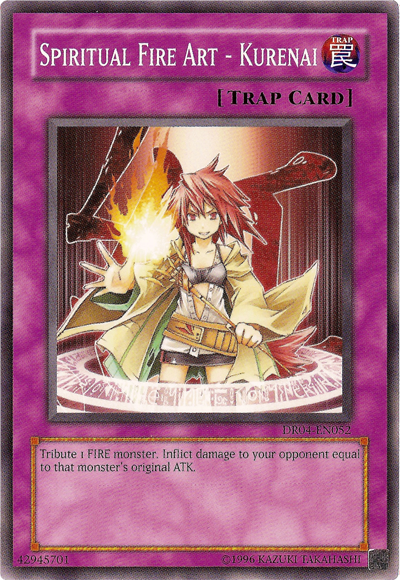 Spiritual Fire Art - Kurenai, Dark Revelation Volume 4 · DR04-EN052
