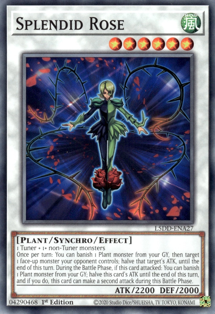 Splendid Rose, Legendary 5D's Decks · L5DD-ENA27
