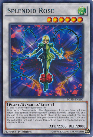 Splendid Rose, Legendary Collection 5D's Mega Pack · LC5D-EN100