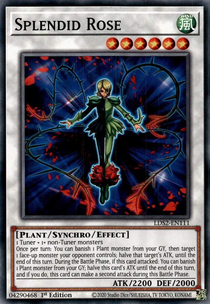 Splendid Rose, Legendary Duelists: Season 2 · LDS2-EN111