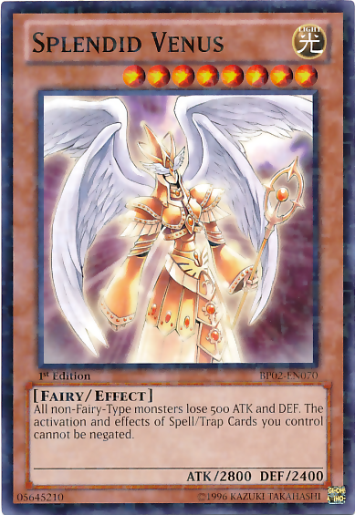 Splendid Venus, Battle Pack 2: War of the Giants · BP02-EN070
