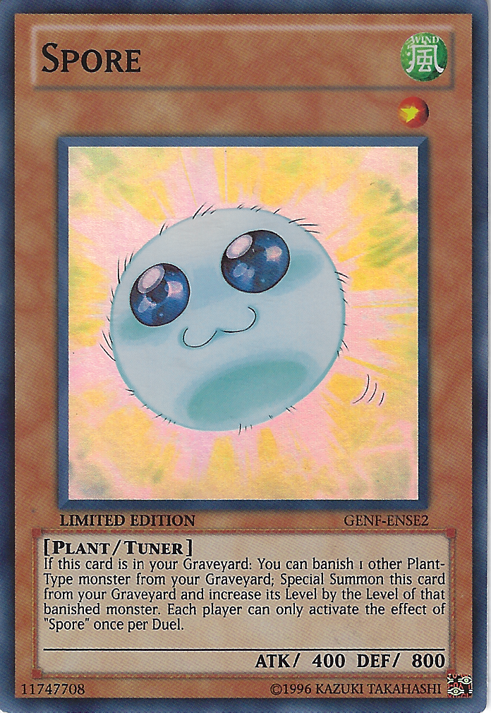 Spore, Generation Force Sneak Peek Participation Card · GENF-ENSE2