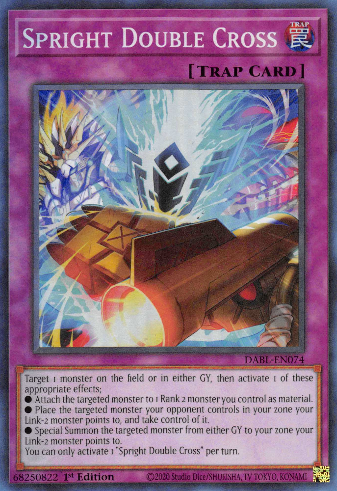 Spright Double Cross, Darkwing Blast · DABL-EN074