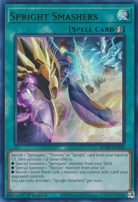 Spright Smashers, Battles of Legend: Monstrous Revenge · BLMR-EN098