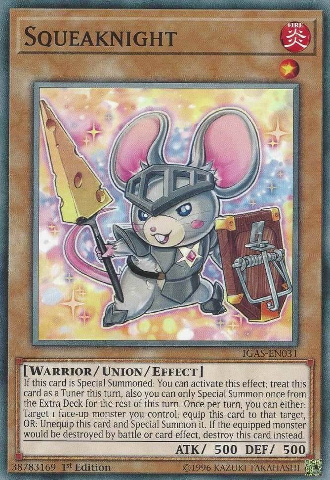 Squeaknight, Ignition Assault Sneak Peek Participation Card · IGAS-EN031