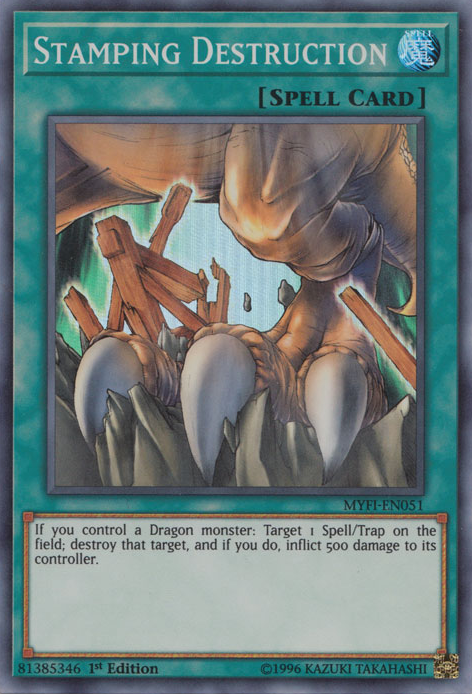Stamping Destruction, Mystic Fighters · MYFI-EN051