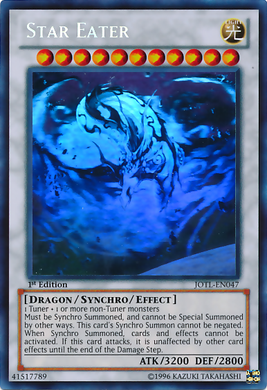 Star Eater, Judgment of the Light Sneak Peek Participation Card · JOTL-EN047