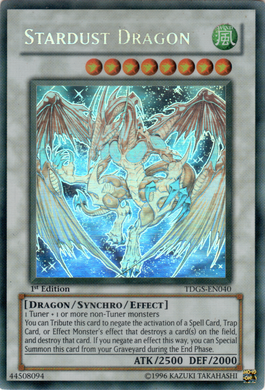 Stardust Dragon, The Duelist Genesis Sneak Peek Participation Card · TDGS-EN040
