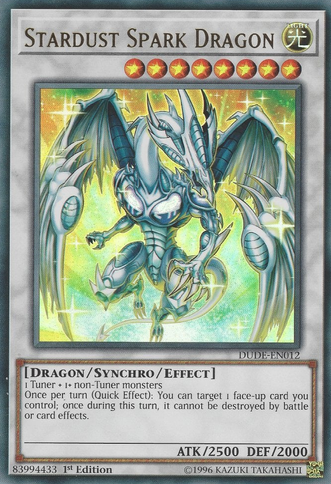 Stardust Spark Dragon, Duel Devastator · DUDE-EN012