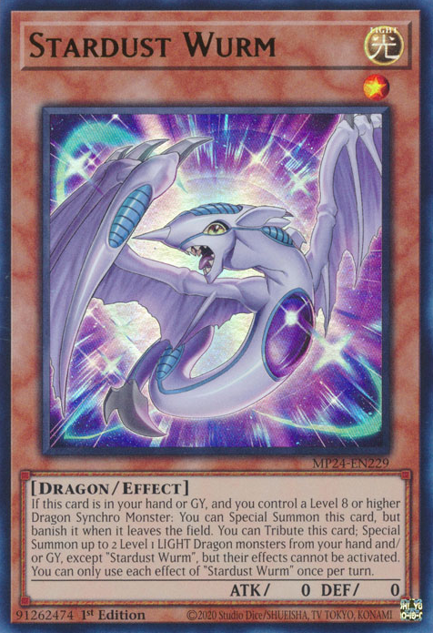 Stardust Wurm, 25th Anniversary Tin: Dueling Mirrors · MP24-EN229
