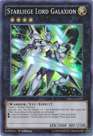 Starliege Lord Galaxion, 2014 Mega-Tin Mega Pack · MP14-EN097