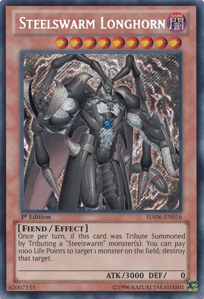 Steelswarm Longhorn, Hidden Arsenal 6: Omega Xyz · HA06-EN016
