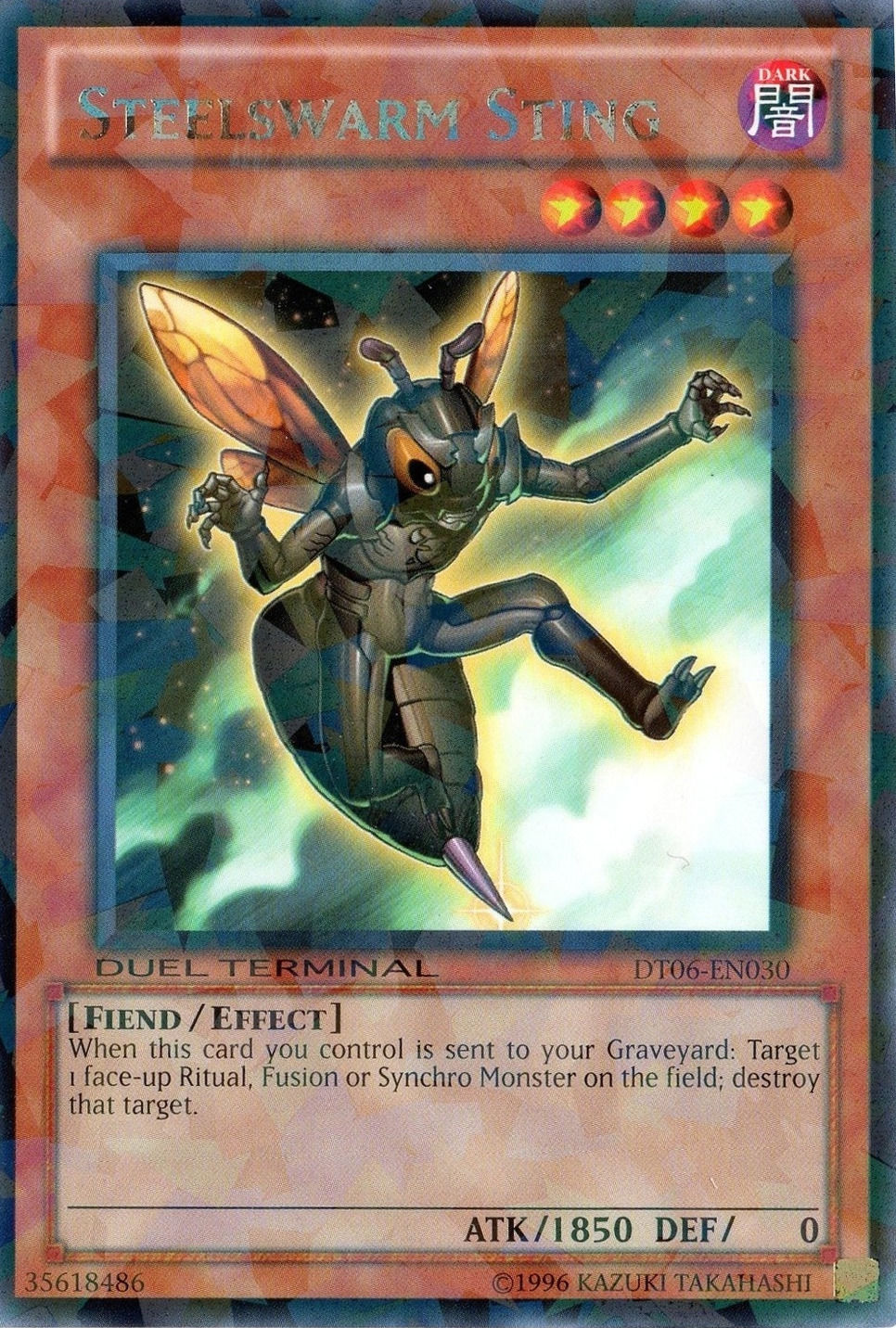 Steelswarm Sting, Duel Terminal 6 · DT06-EN030