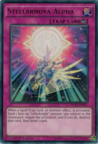 Stellarnova Alpha, Duelist Alliance Sneak Peek Participation Card · DUEA-EN071