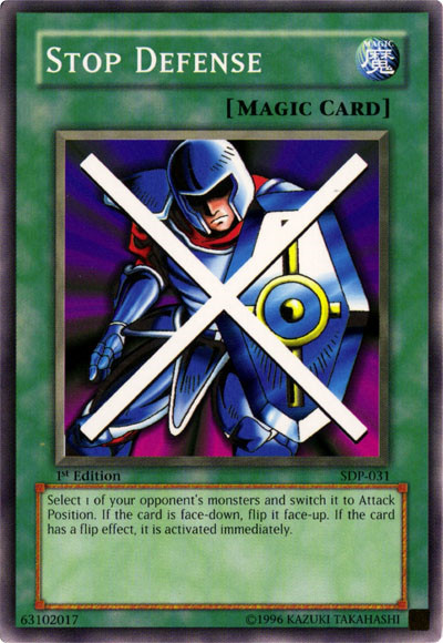 Stop Defense, Starter Deck: Pegasus · SDP-031