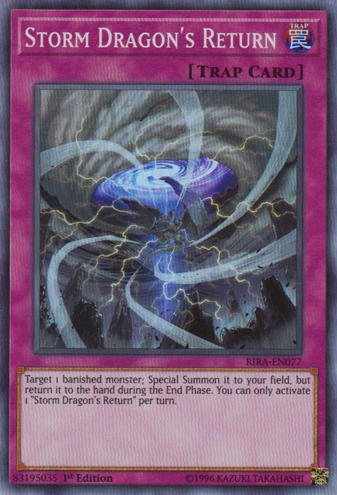 Storm Dragon's Return, Rising Rampage Sneak Peek Participation Card · RIRA-EN077
