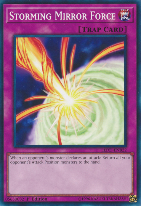 Storming Mirror Force, Legendary Dragon Decks · LEDD-ENB22