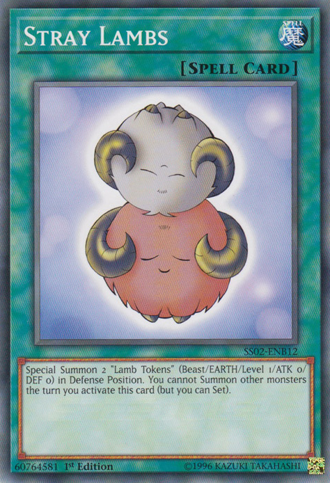 Stray Lambs, Speed Duel Starter Decks: Duelists of Tomorrow · SS02-ENB12